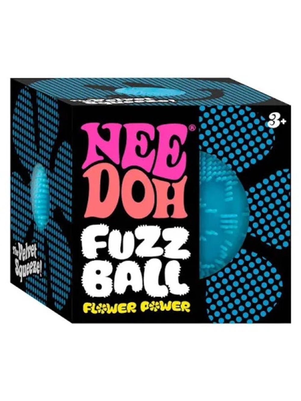 Schylling Needoh Fuzz Ball Flower Power NEW